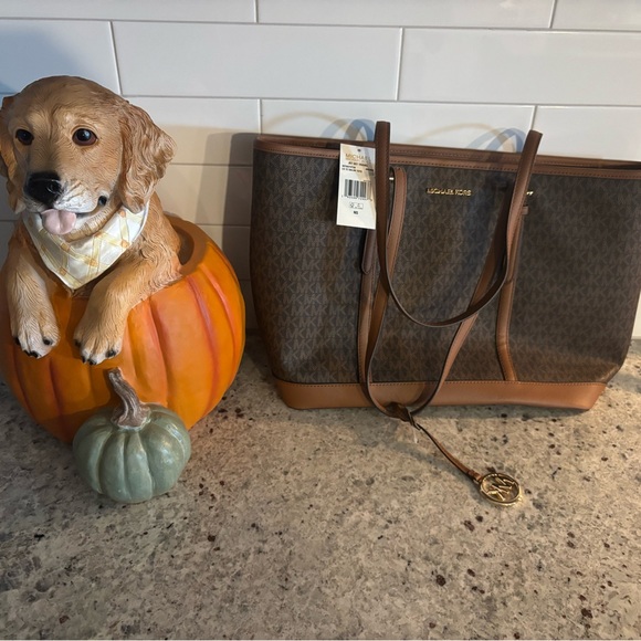 Michael Kors Brown Tote Bag - Picture 1 of 5
